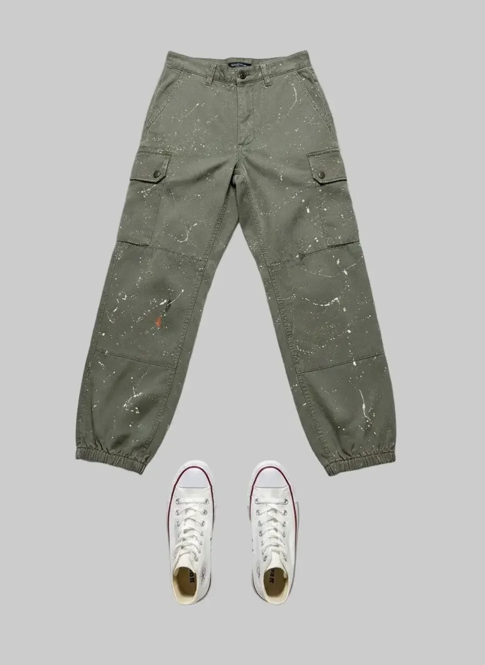 Splatter Paint Cargo Pants